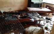В Уфе из-за неосторожности при курении в пожаре пострадали мужчина и пожилая женщина